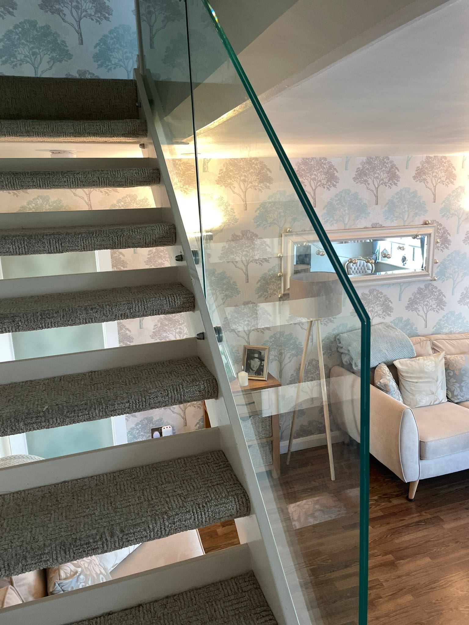 Glass Staircase Panels In Essex 4