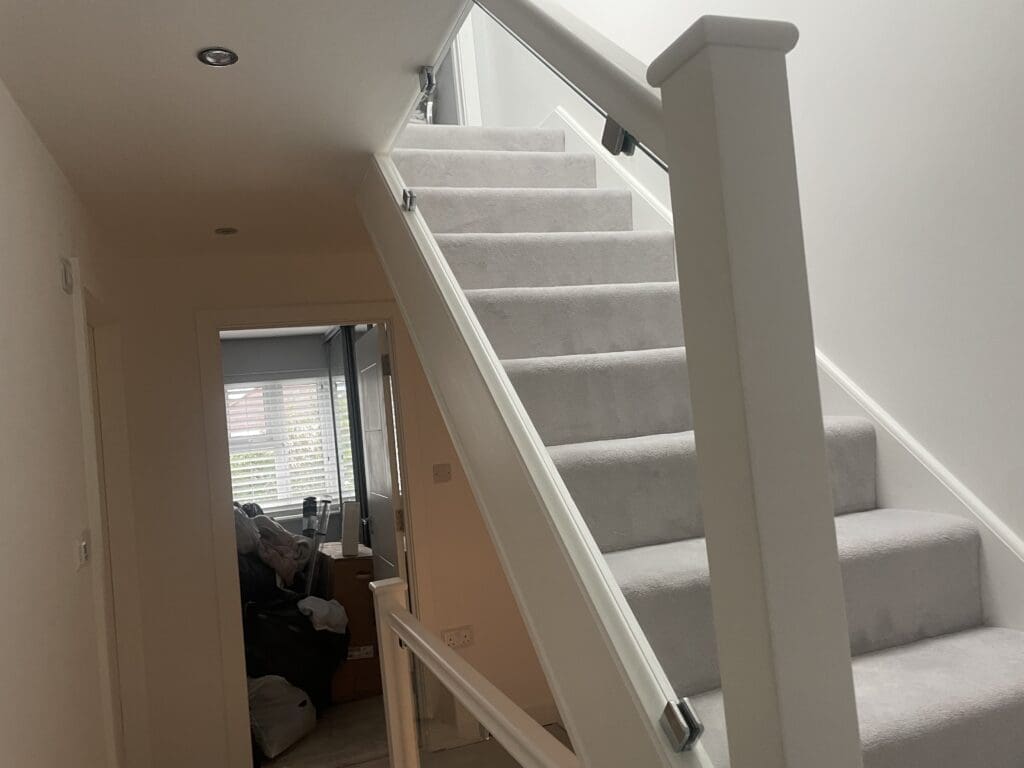 Glass Staircase Panels In Essex 7