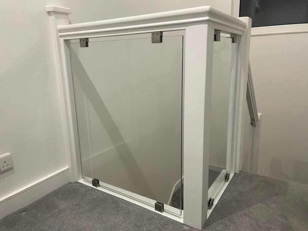 Glass Staircases 22 10mm glass infill panel - Brentwood, Essex