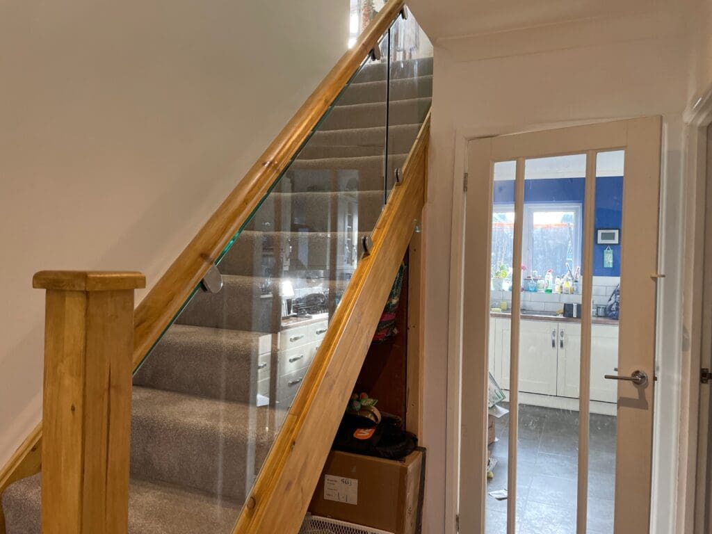 Glass Staircases 18 Glass infill panel staircase - Billericay, Essex