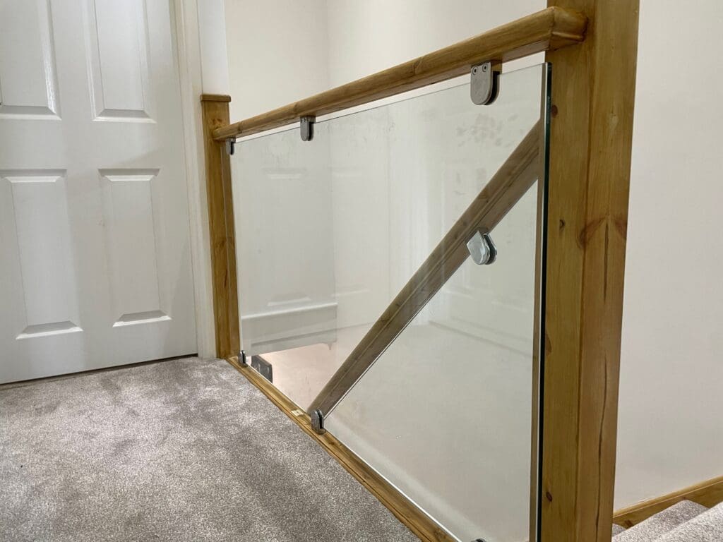 Glass Staircases 19 Glass infill panel staircase - Billericay, Essex