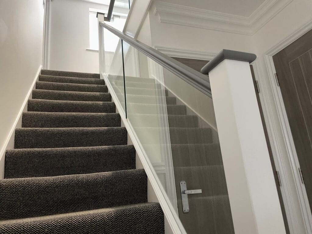 Staircase renovation completed for a customer in essex