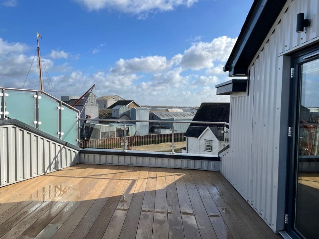 Rooftop Balcony Wire Balustrade - Belgravia - London