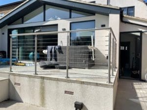 Wire Balustrade - South Woodford