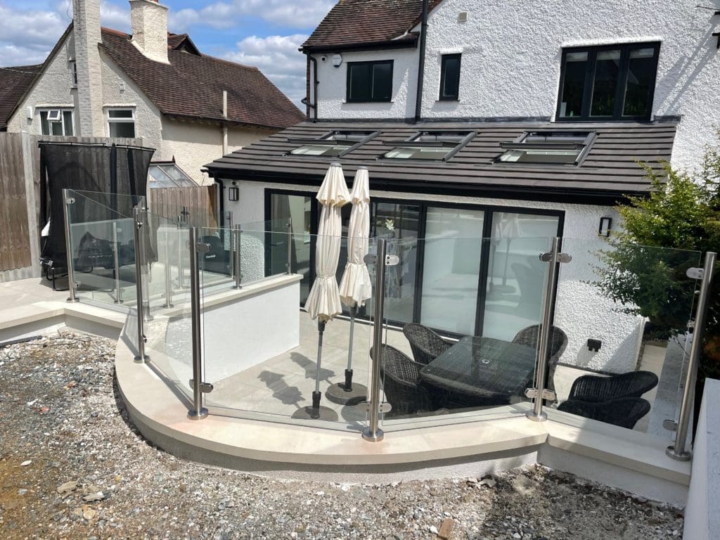 Glass Balustrades 21 Free Floating Balustrade Loughton