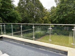 Glass balcony balustrade - Sandon, Chelmsford