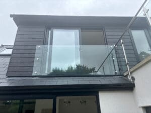 Glass balcony balustrade - Sandon, Chelmsford