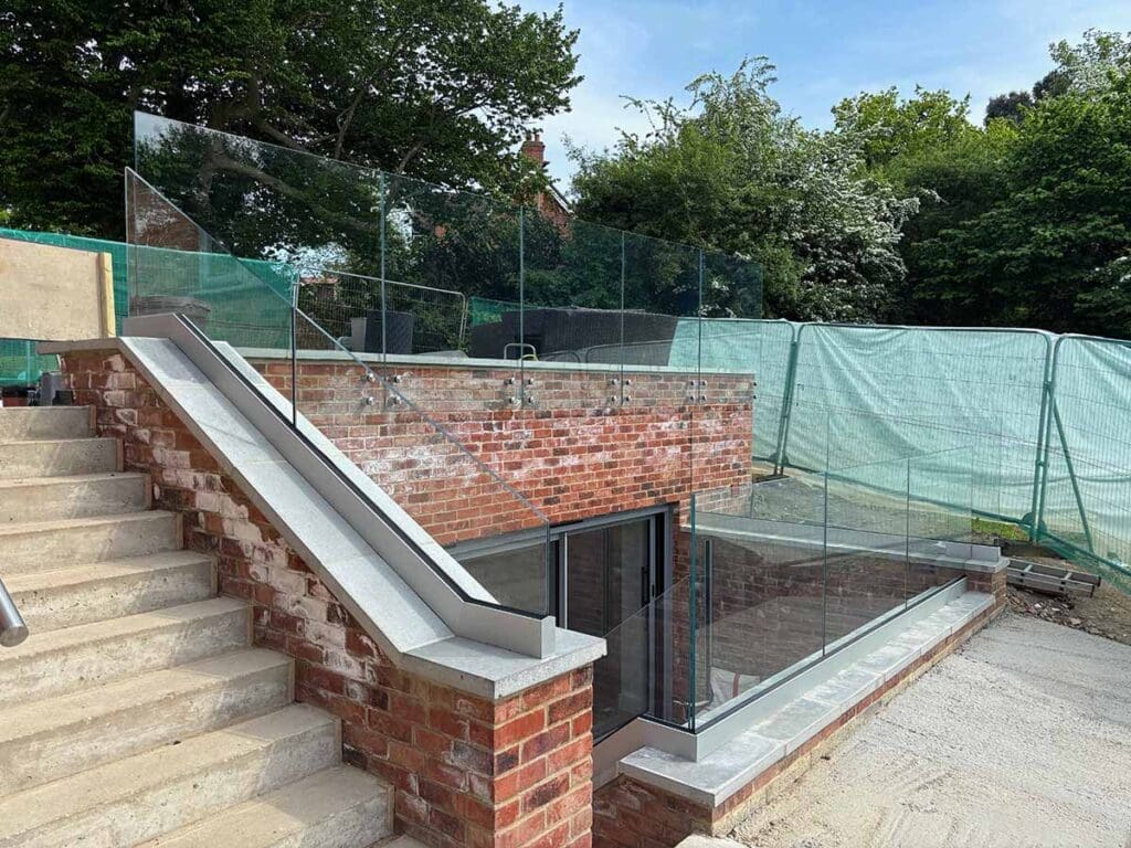 Glass Balustrades in Chadwell St Mary, Visage Glass & Steel 4 Frameless glass balustrade - Brentwood