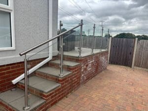 Glass Balustrade - Waltham Abbey