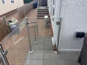 Glass Balustrade - Waltham Abbey