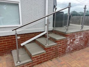 Glass Balustrade - Waltham Abbey