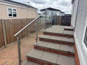 Glass Balustrade - Waltham Abbey