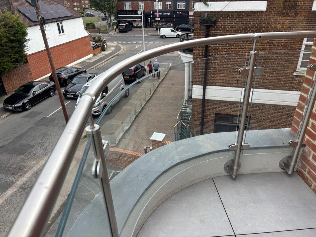 ABD Home - Redbridge, London - External glass balustrade balconies